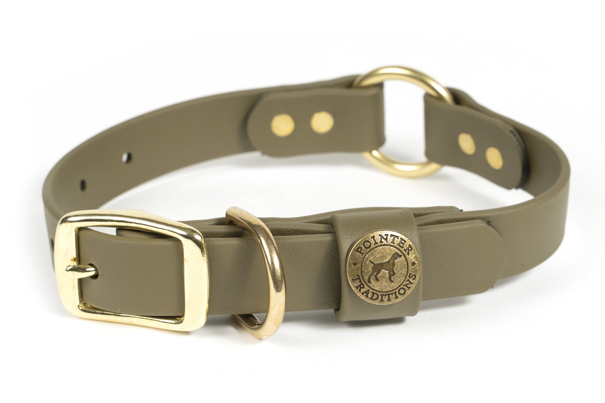 Pointer Traditions Hunting Dog Center Ring Collar - Ranger Green