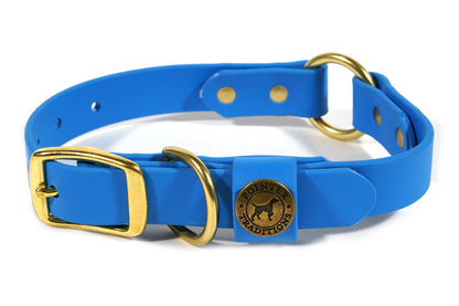 Pointer Traditions Hunting Dog Center Ring Collar - Sky Blue