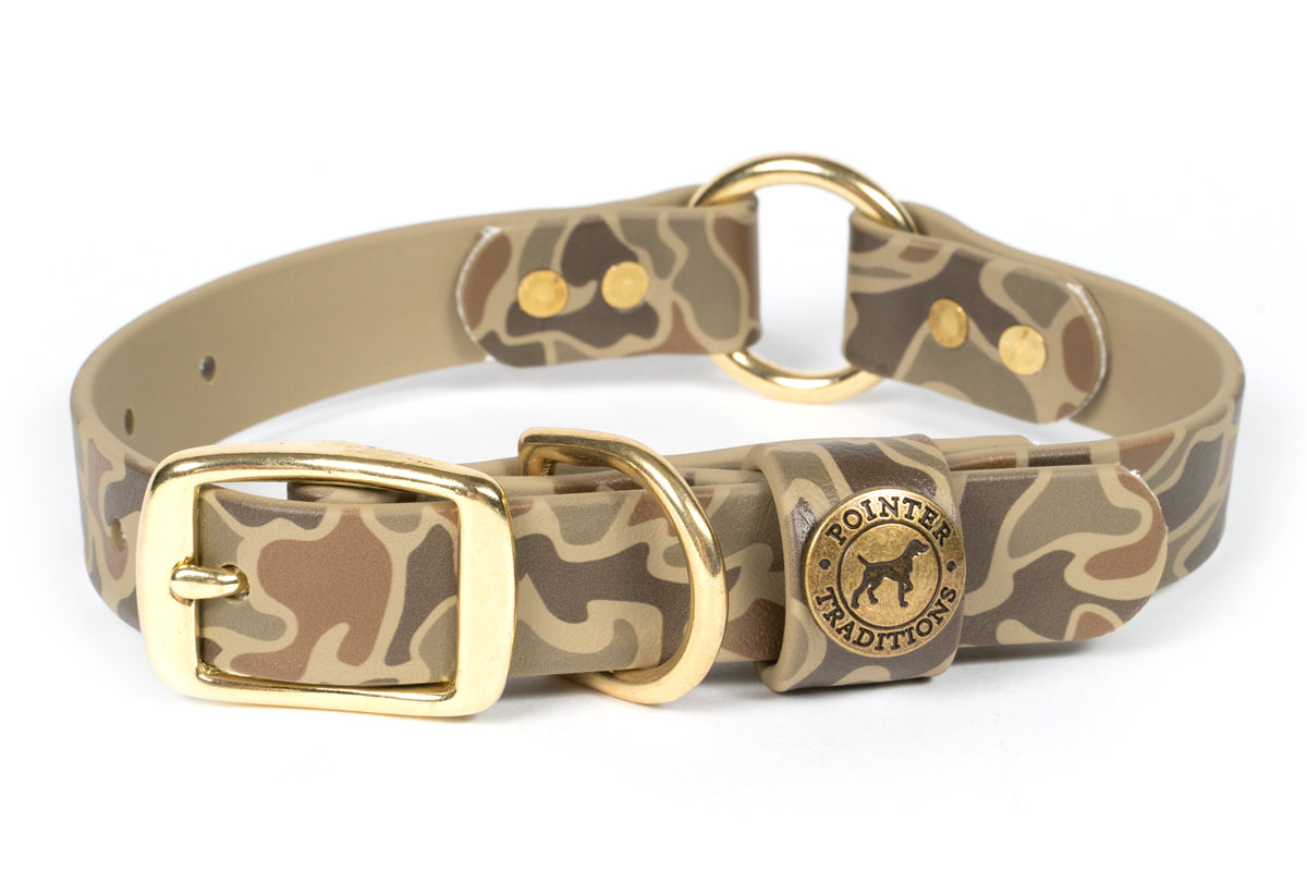 Pointer Traditions Hunting Dog Center Ring Collar - Wingshooter Vintage Camo