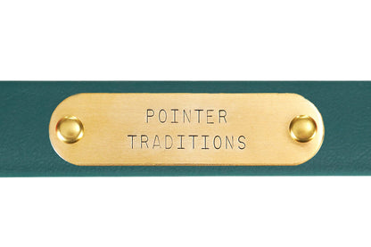 Pointer Traditions Hunting Dog Center Ring Collar - Woodland Green