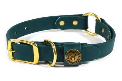 Pointer Traditions Hunting Dog Center Ring Collar - Woodland Green