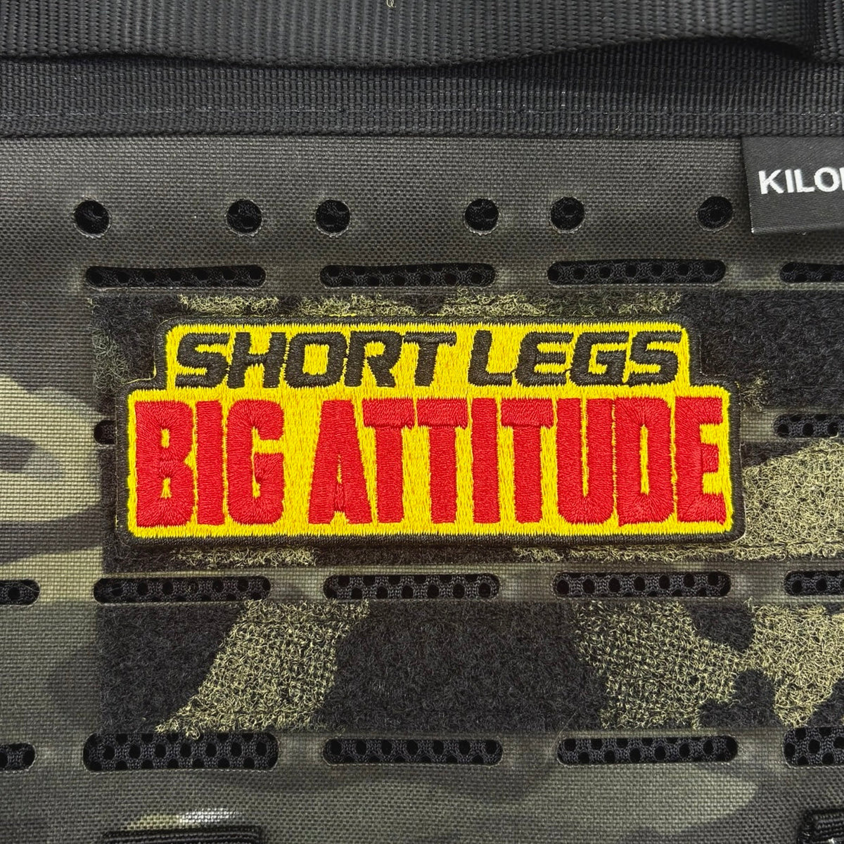 Short Legs Big Attitude Morale Patch