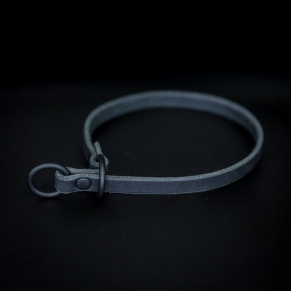 The Golden Ranch Leather Slip Collar