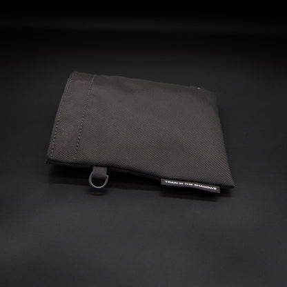 The Golden Ranch Black Ballistic Nylon Treat Pouch