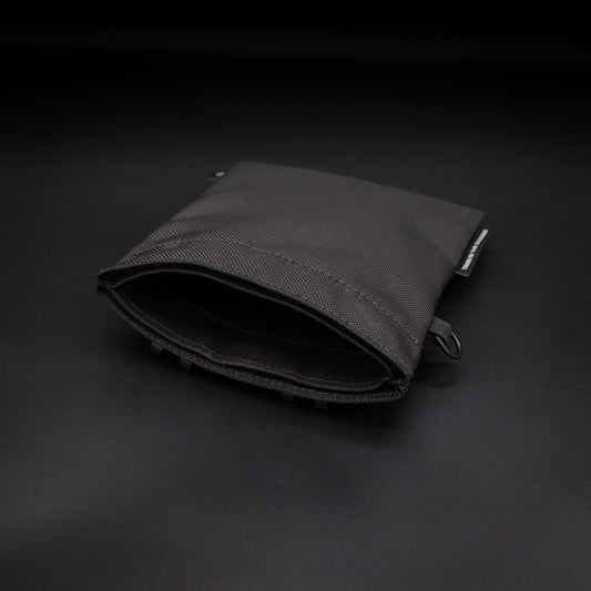 The Golden Ranch Black Ballistic Nylon Treat Pouch