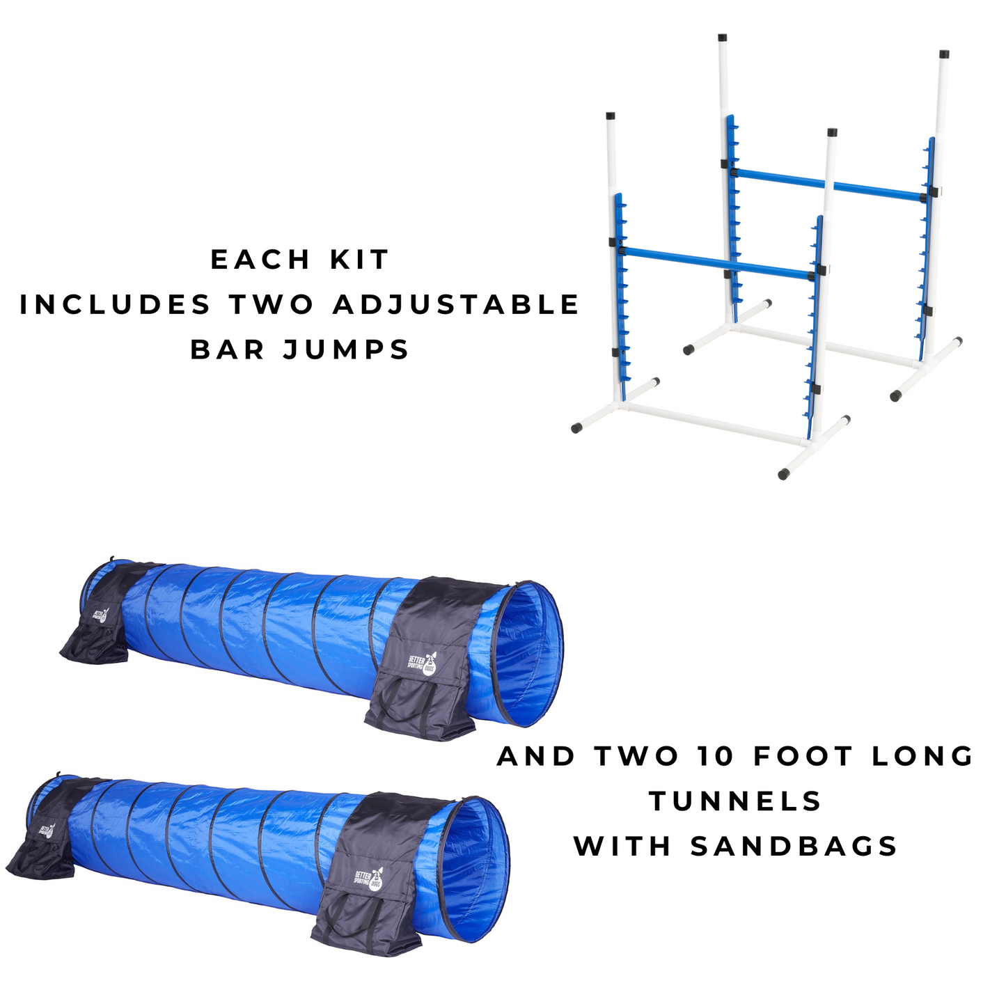 Upgraded Agility Equipment Set (7 Piece)