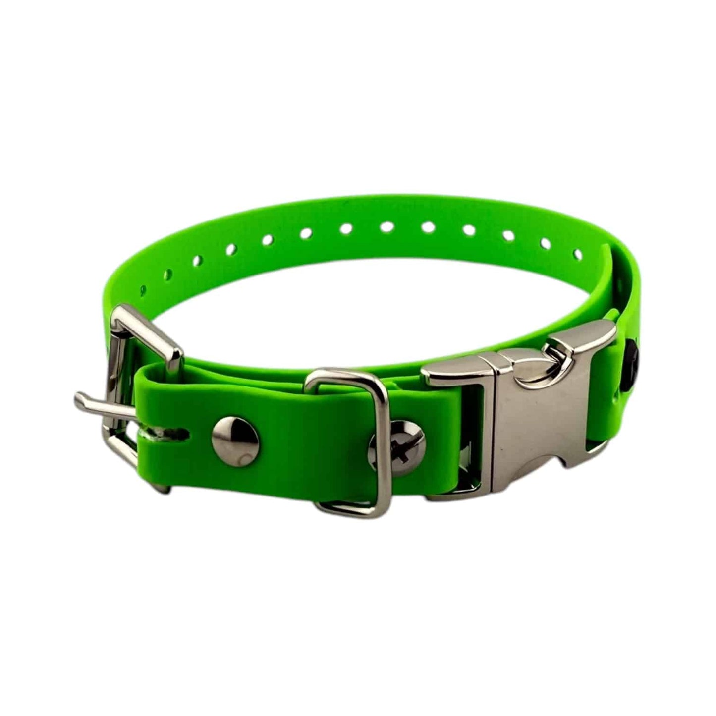 E-Collar Technologies 3/4" Quick Snap Mini Biothane Collar Strap for Small Dogs