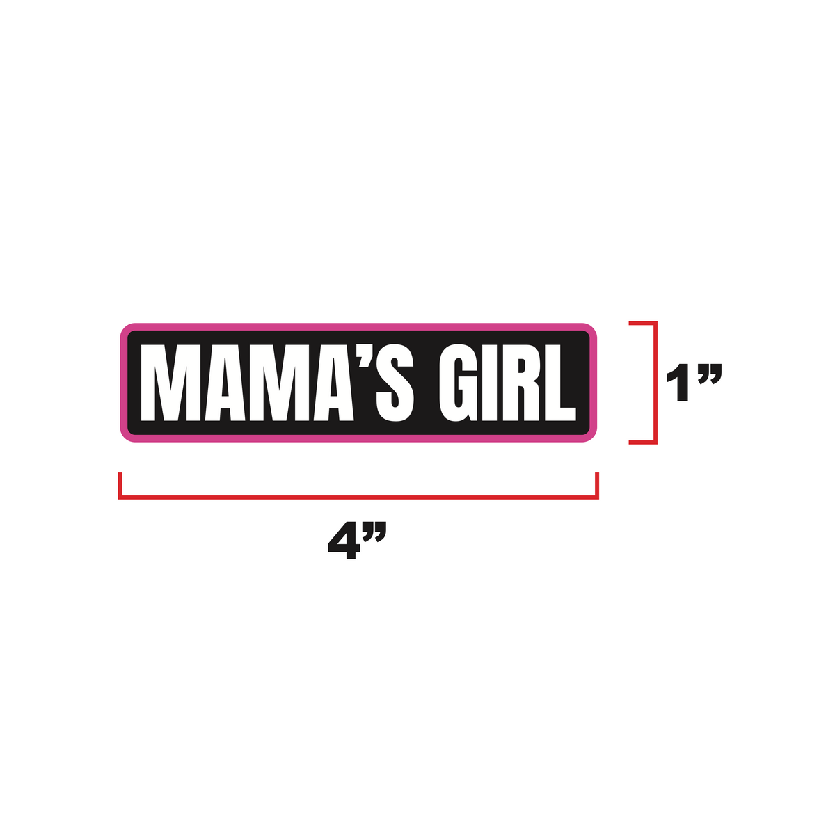 MAMA'S GIRL Morale Patch