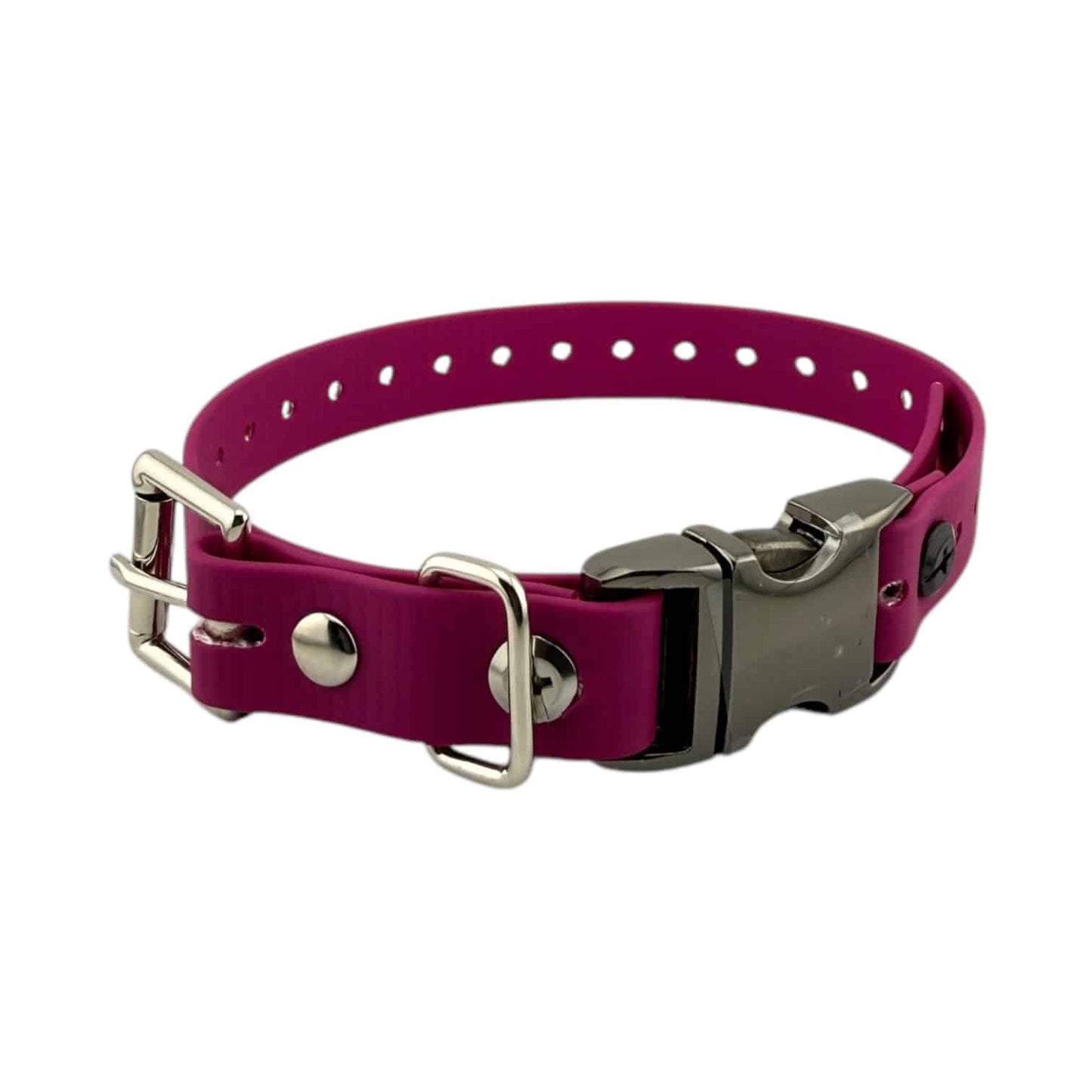 E-Collar Technologies 3/4" Quick Snap Mini Biothane Collar Strap for Small Dogs