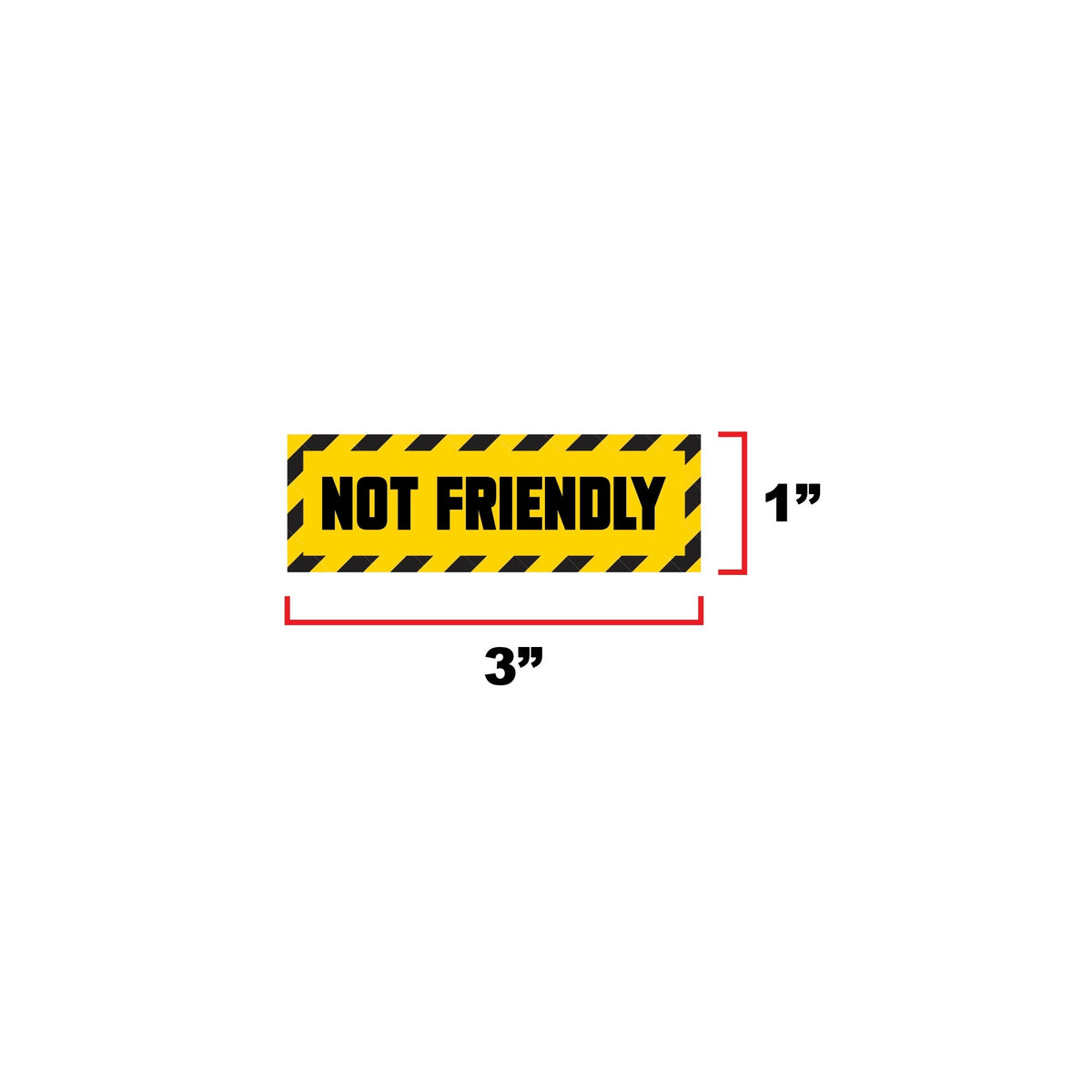 Mini Not Friendly Morale Patch