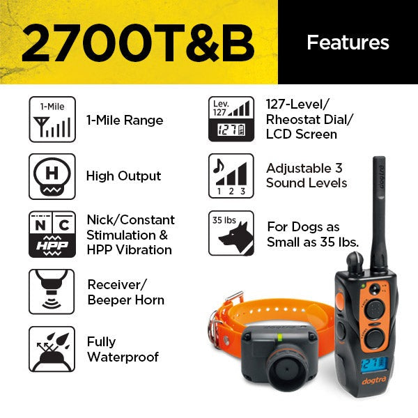 Dogtra 2700T&B Training And Beeper