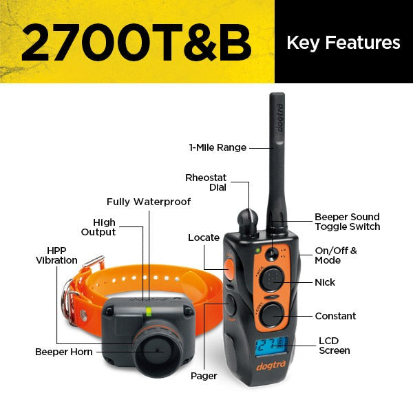 Dogtra 2700T&B Training And Beeper