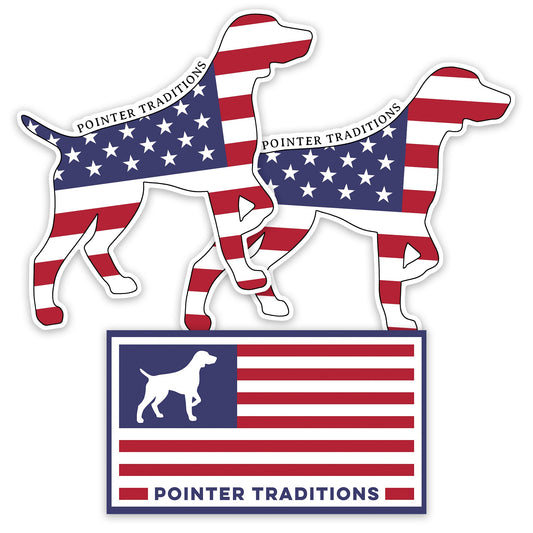 Pointer Traditions American Pointer Sticker Pack