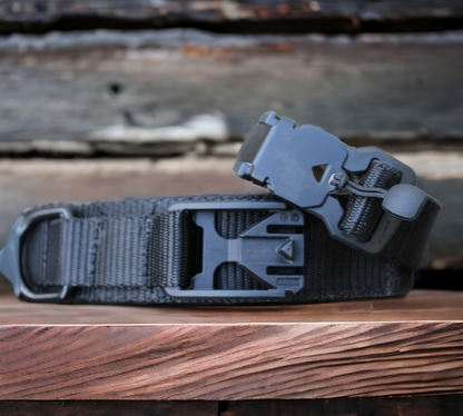 SkollHati Nylon ID Collar with Magnetic Buckle