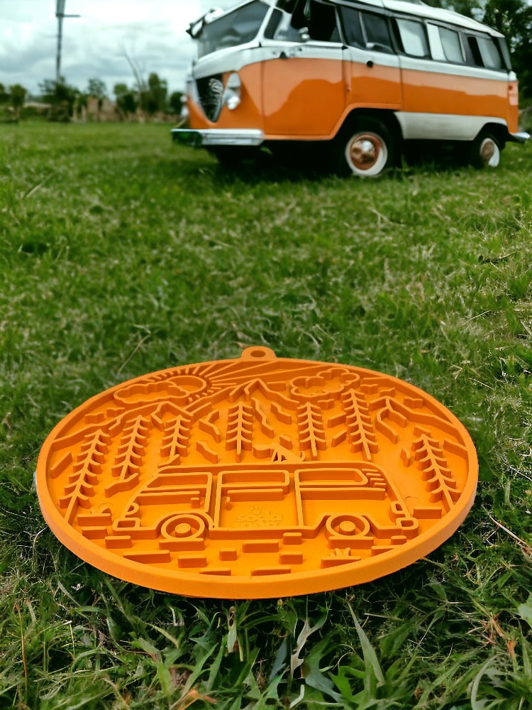 Camp Design eMat Enrichment Lick Mat With Suction Cups