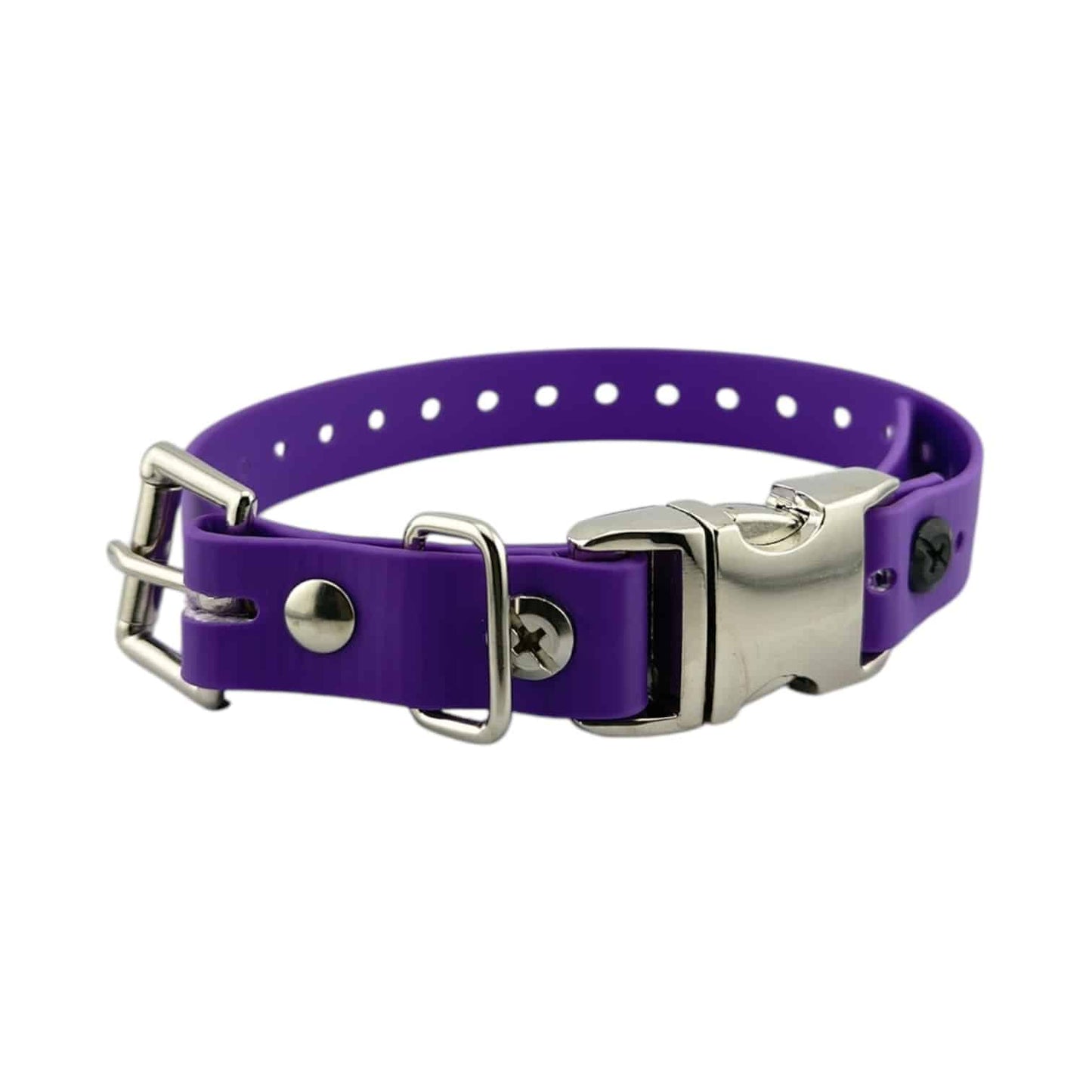 E-Collar Technologies 3/4" Quick Snap Mini Biothane Collar Strap for Small Dogs