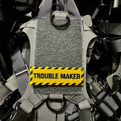 Mini Trouble Maker Embroidered Morale Patch