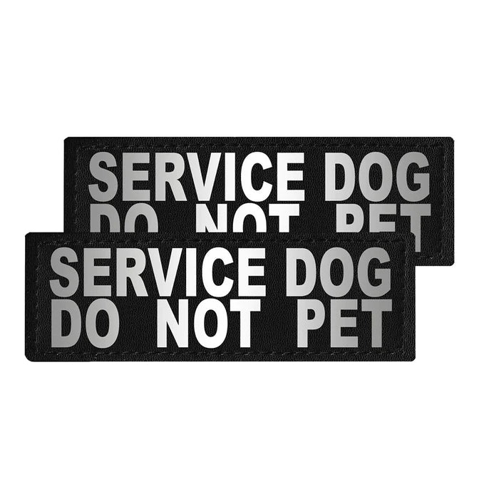 Dogline Removable Reflective Patches (Set of 2)