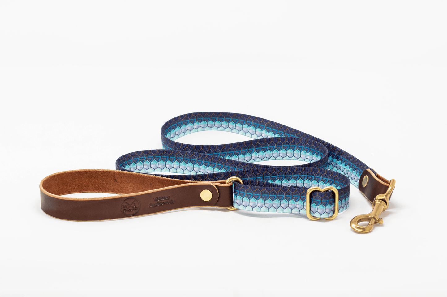 Whiskey Leather Works Adjustable Dog Leash