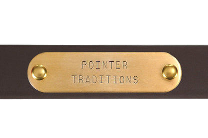 Pointer Traditions Sporting Dog Collar - Leather Brown