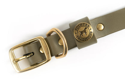 Pointer Traditions Hunting Dog Center Ring Collar - Ranger Green