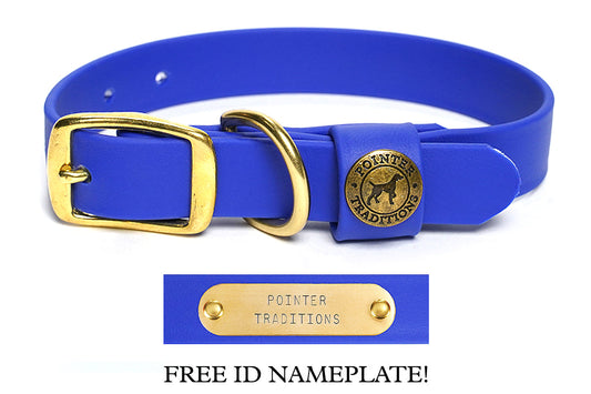 Pointer Traditions Sporting Dog Collar - River Blue
