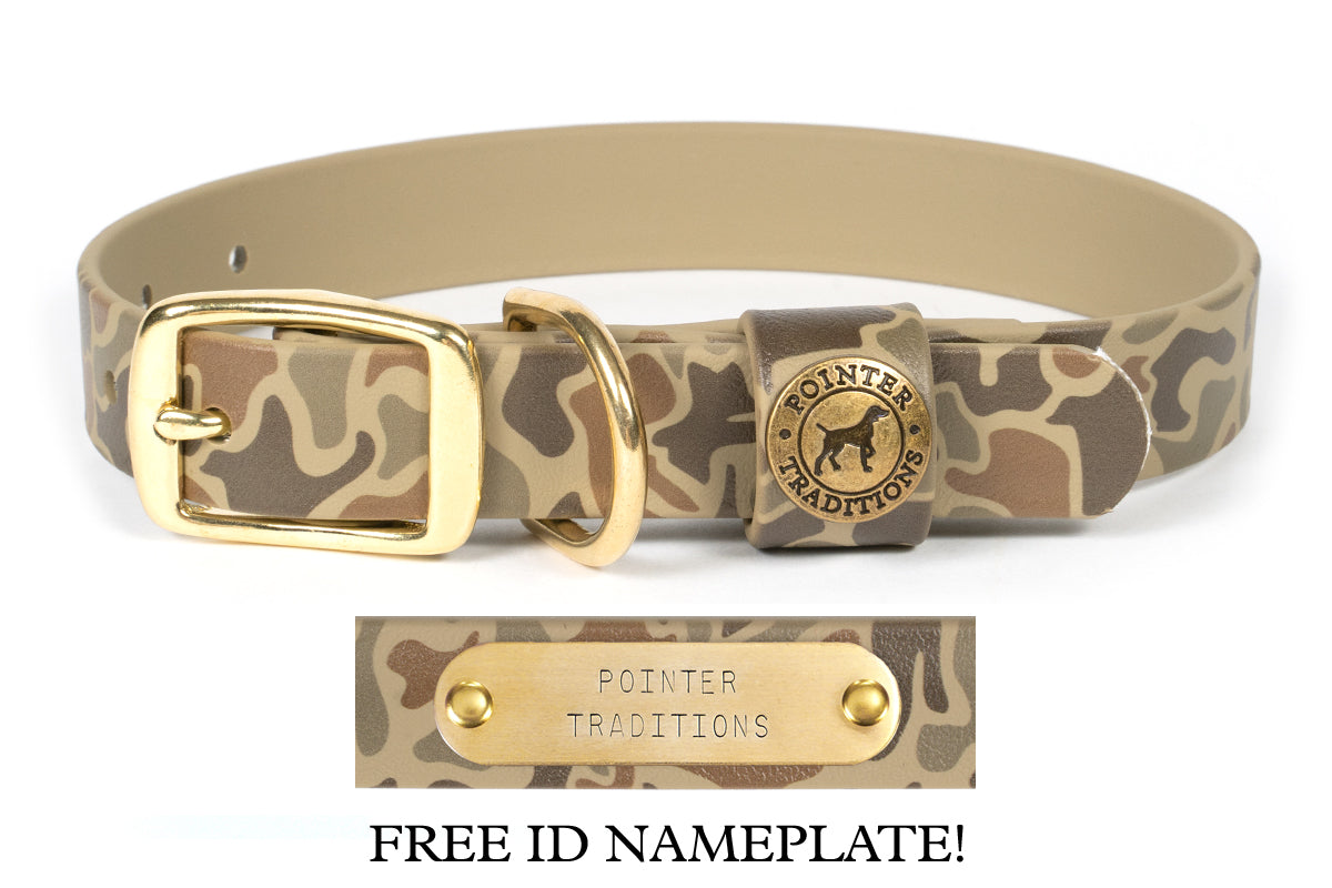 Pointer Traditions Sporting Dog Collar - Wingshooter Vintage Camo