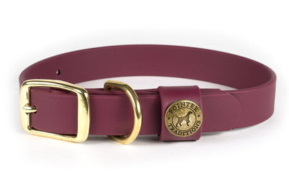 Pointer Traditions Sporting Dog Collar - Wine