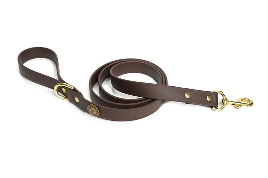 Pointer Traditions Sporting Dog Leash - Leather Brown