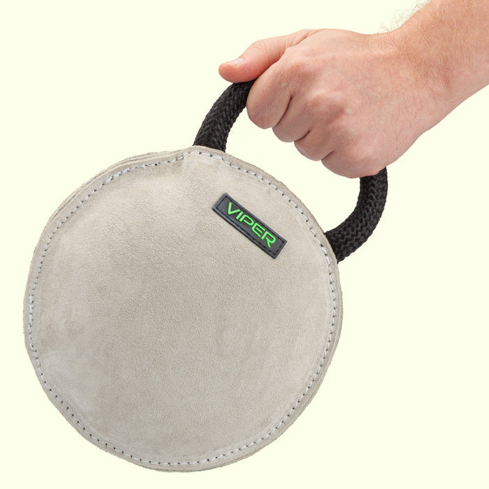 Viper Leather Round Bite Pillow