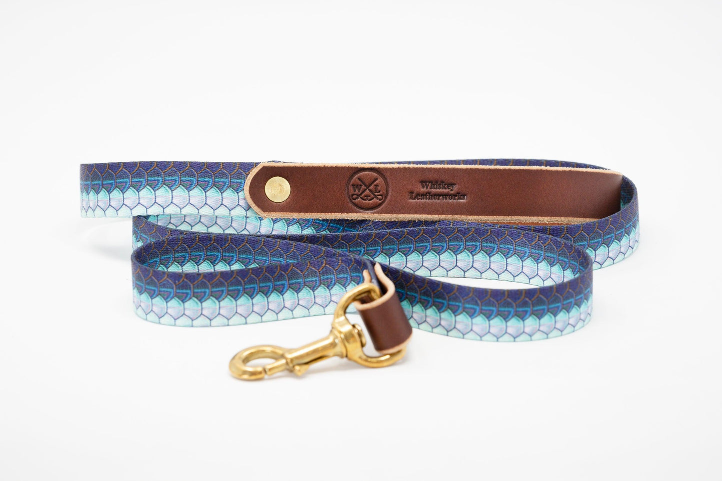 Whiskey Leather Works Saltwater Dog Leash