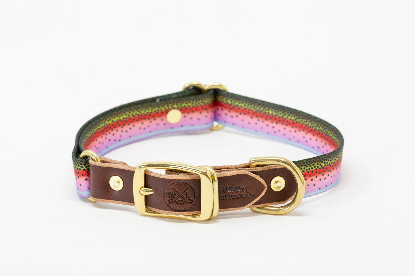 Whiskey Leather Works Freshwater Dog Collars
