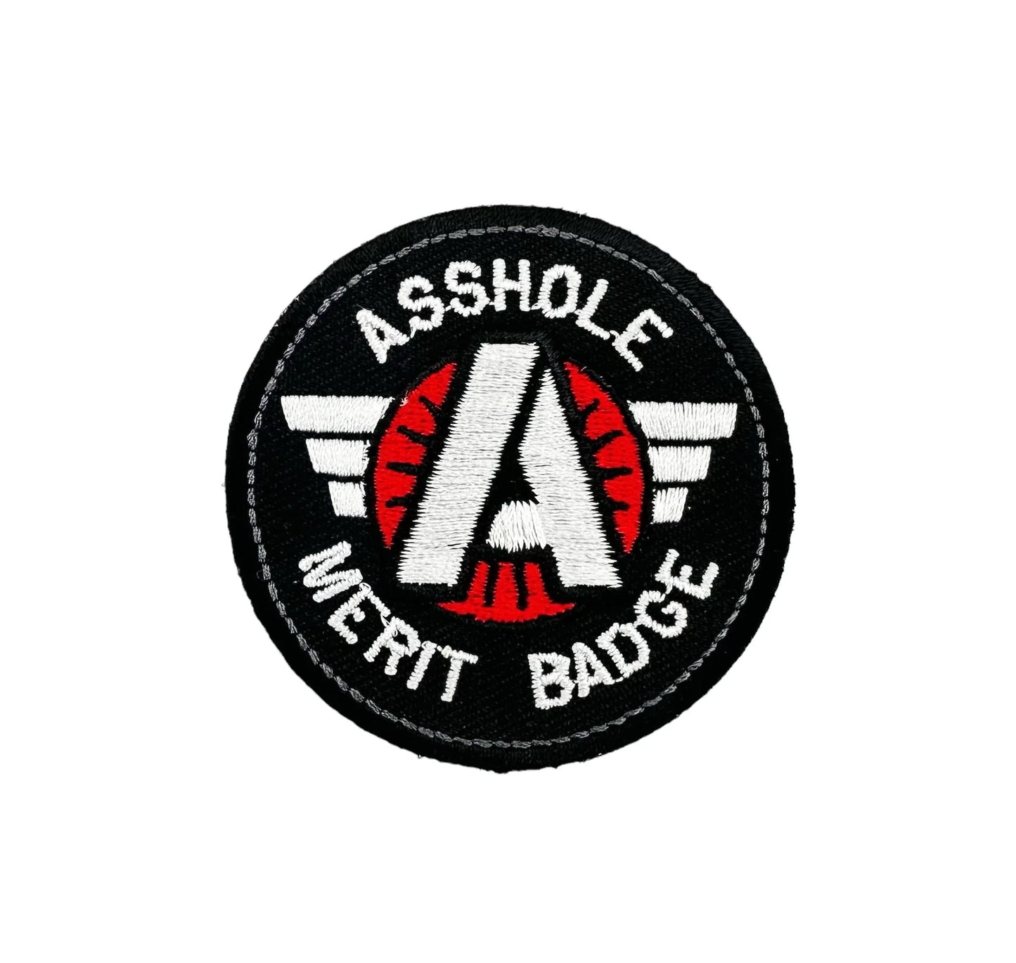Asshole Merit Badge Morale Patch
