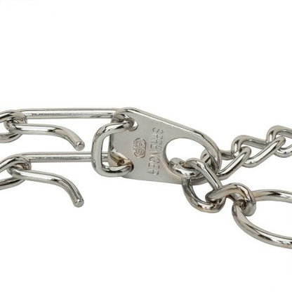 Herm Sprenger Quick Release Chrome Prong Collar with Scissor Snap