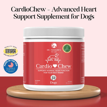 CardioChew – Advanced Heart Support Supplement for Dogs