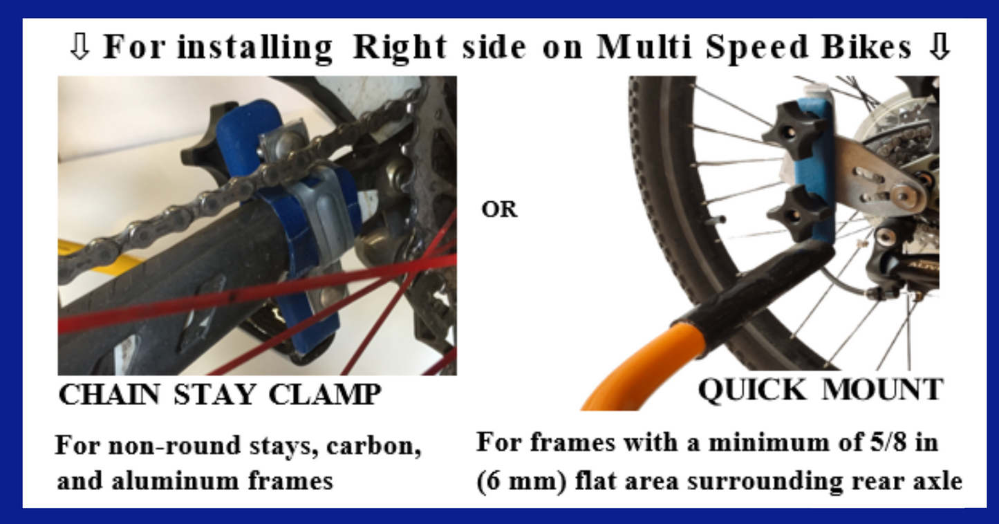BTL Chain Stay Clamp Package