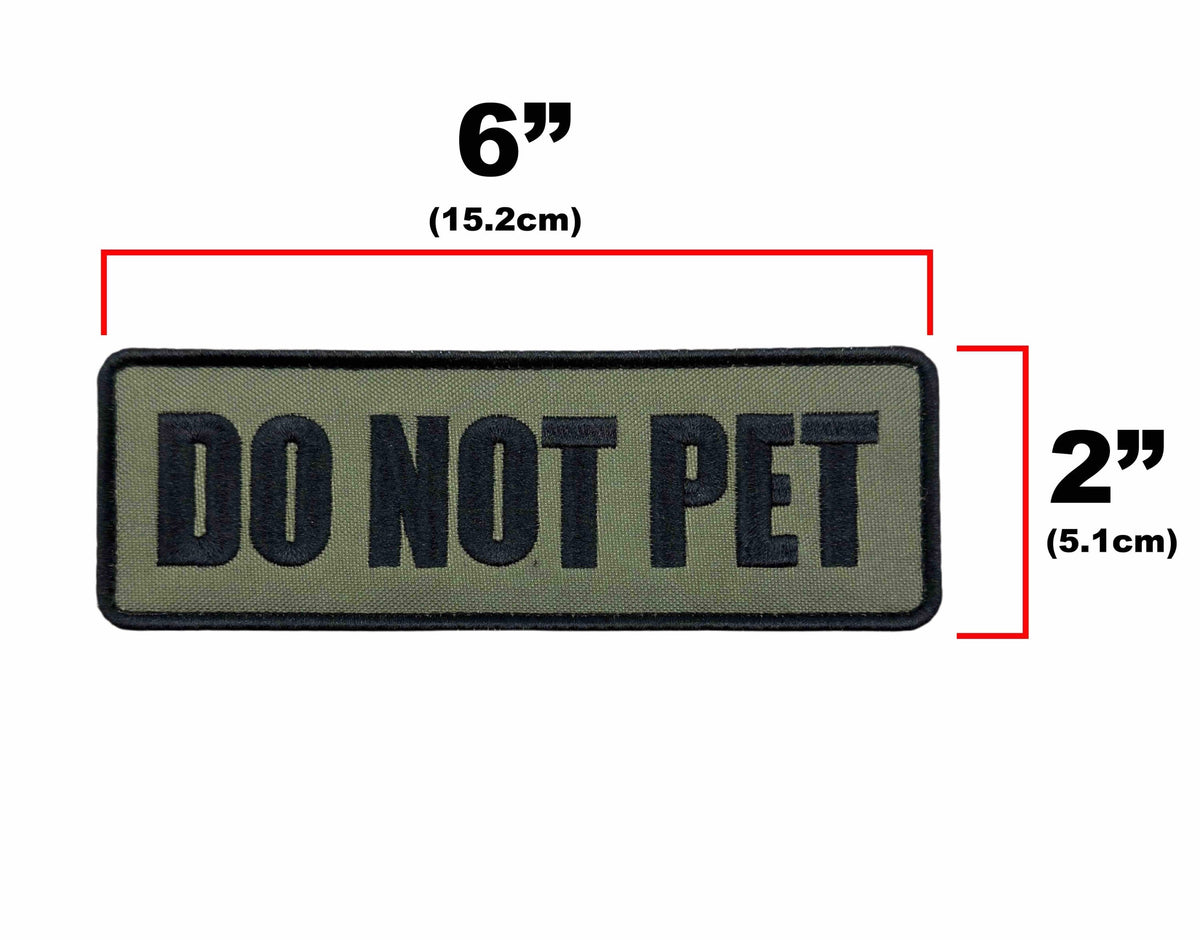 Do Not Pet Large Patch
