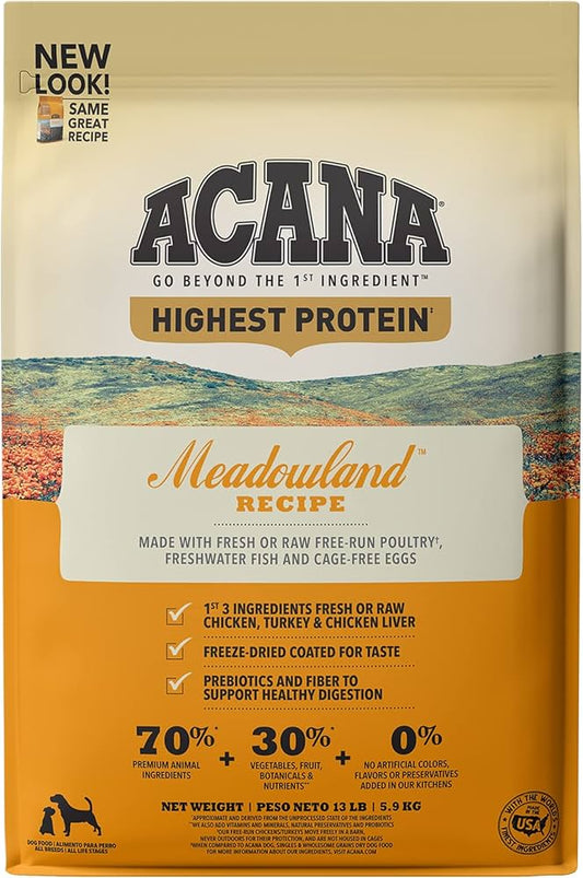Acana Gluten Free Regional Meadowland Dry Dog