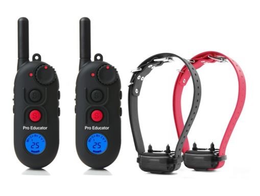 E-Collar Technologies PE-902 2T 2-Dog Pro Educator with 2 Transmitters