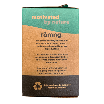 Compostable Dog Poop Bags + Bamboo Dispenser