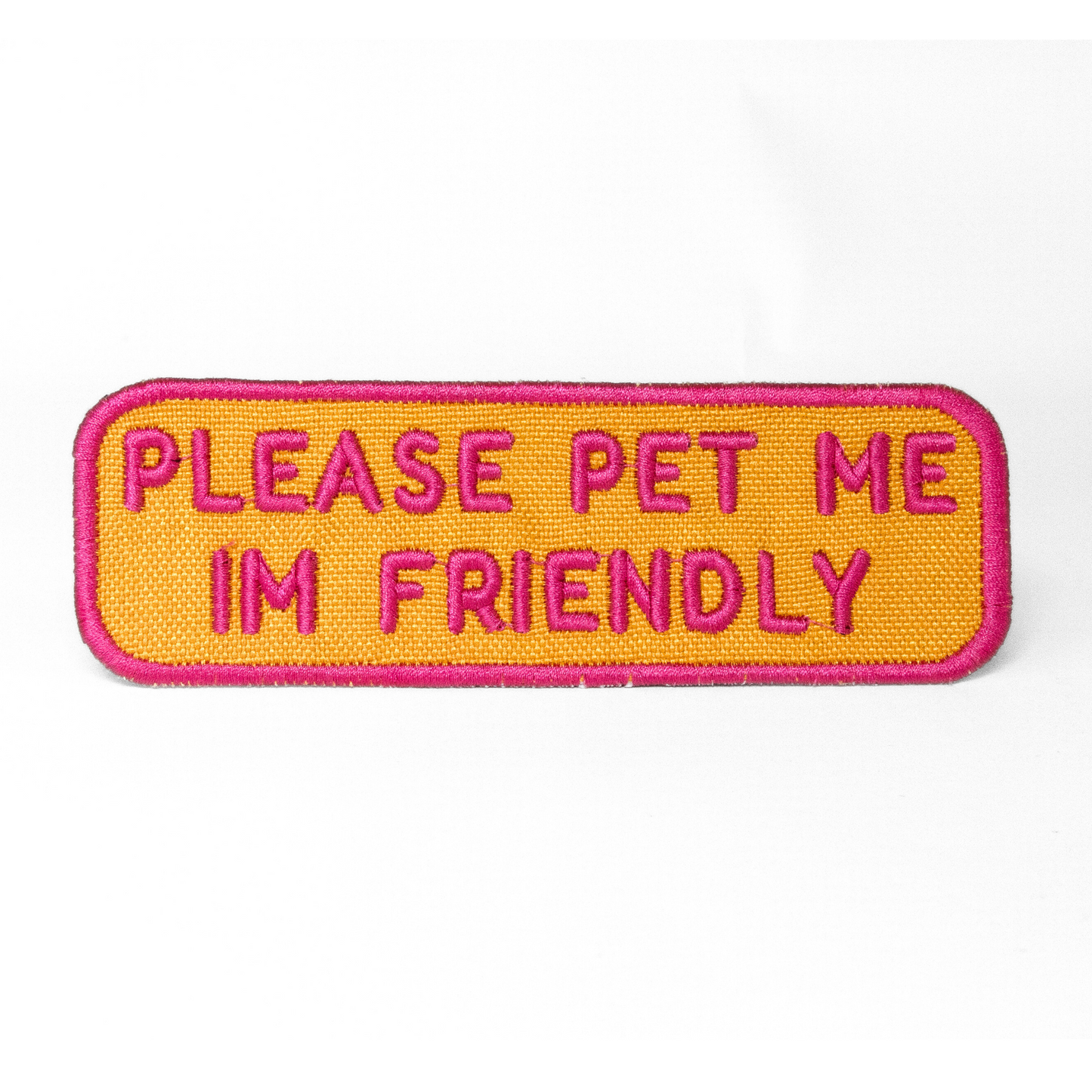 K9 Sport Sack Please Pet Me Patch