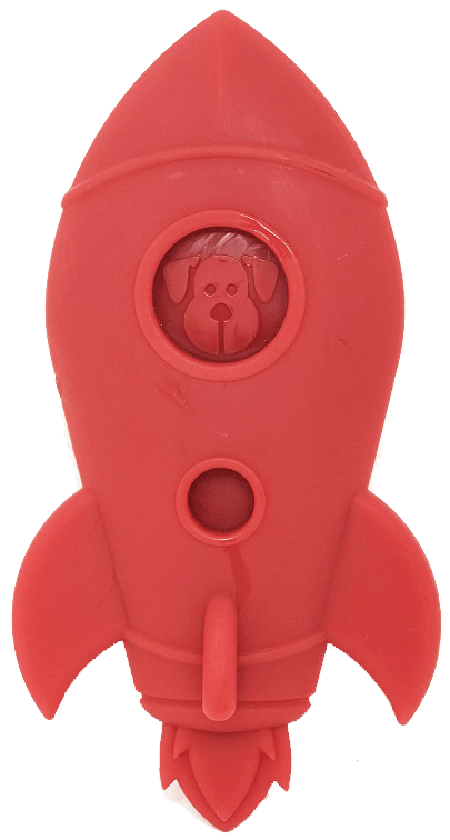 Rocket Ship Ultra Durable Nylon Dog Chew Toy