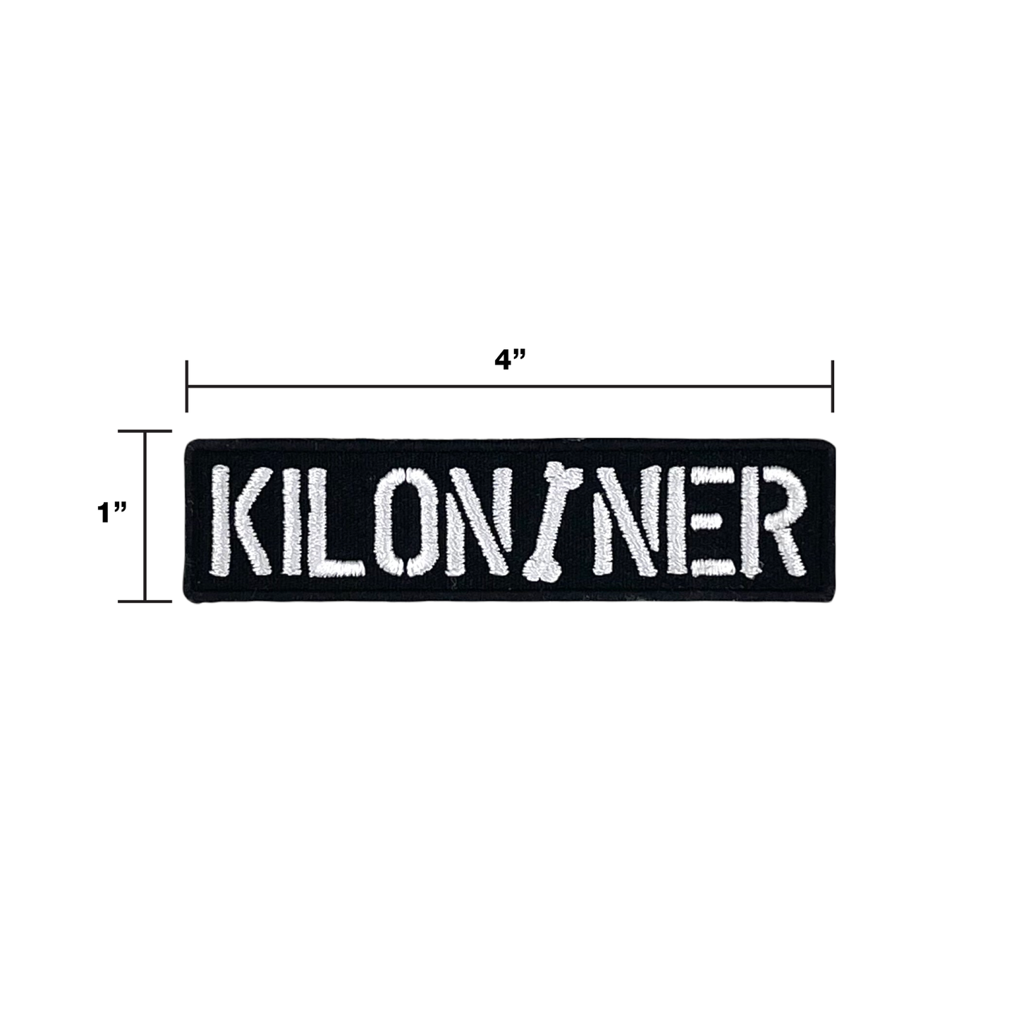 MINI KILONINER STENCIL Morale Patch