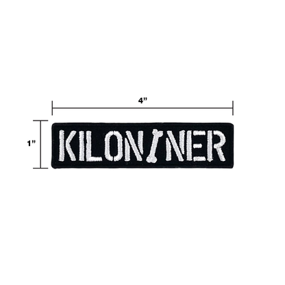 MINI KILONINER STENCIL Morale Patch