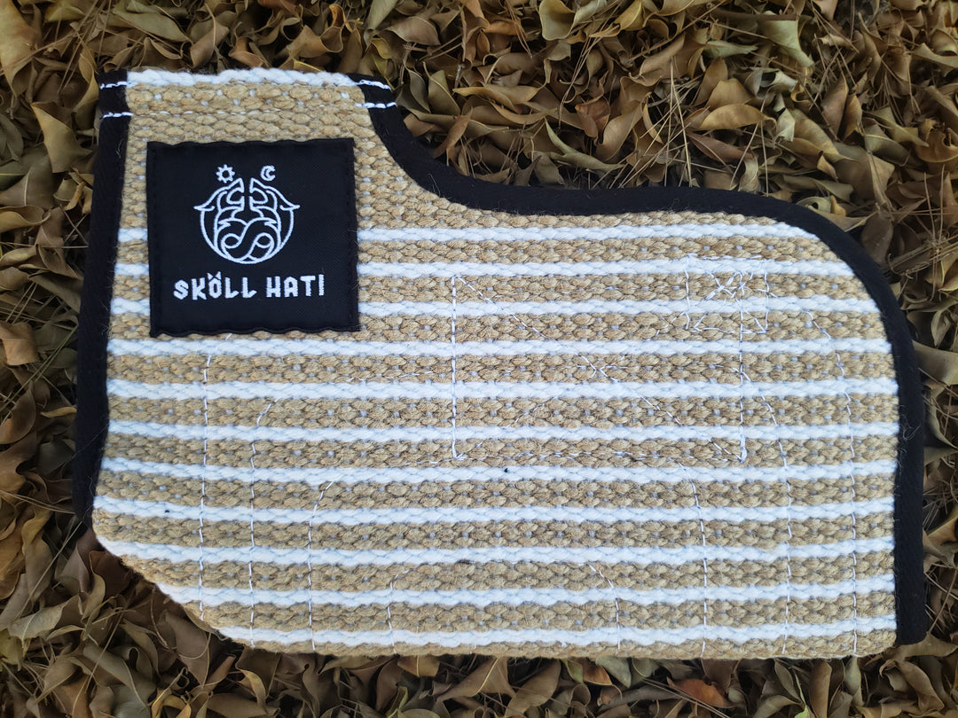 SkollHati Jute Target Sleeve Cover