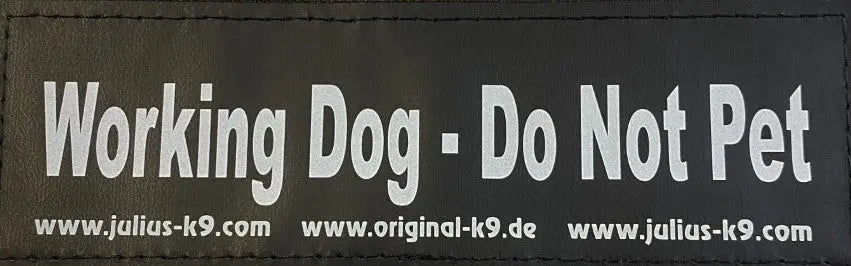 Julius-K9 Interchangeable Hook & Loop Patches, 1 Pair