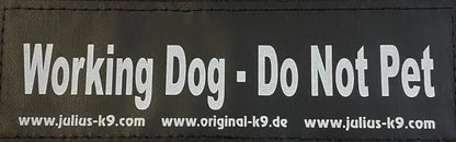 Julius-K9 Interchangeable Hook & Loop Patches, 1 Pair